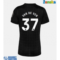 Tottenham Hotspur Micky van de Ven #37 Gostujuci Dres za Ženska 2025-26 Kratak Rukav